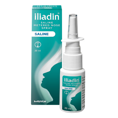 ILIADIN SALINE METERED NASAL 20ml DelMed